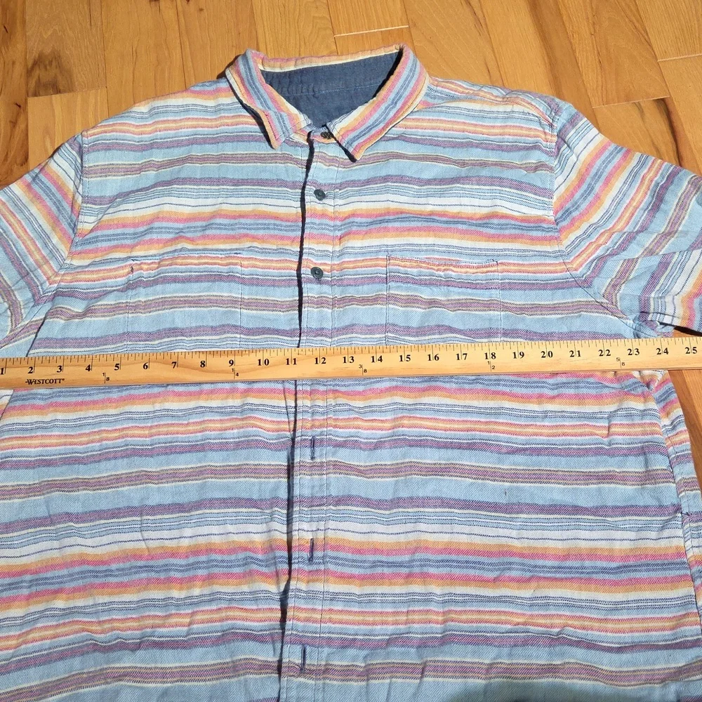 Faherty Reversable Long Sleeve Multi Color - Picture 3 of 7